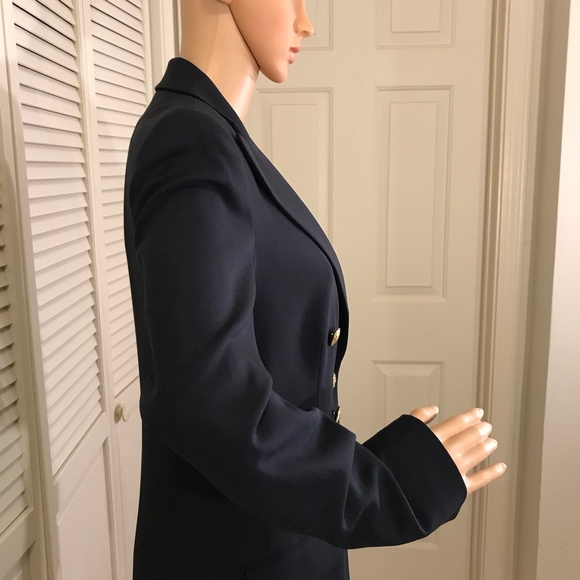 Polo Ralph Lauren Double-Breasted Wool Blazer Size 4 - Picture 8 of 15